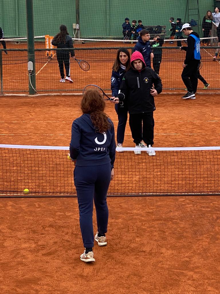 Allenamento Open Mind su terra rossa